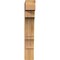 Ekena Millwork Balboa Block Smooth Bracket, Western Red Cedar, 3 1/2"W x 14"D x 22"H BKT04X14X22BOA05SWR - alternate 4